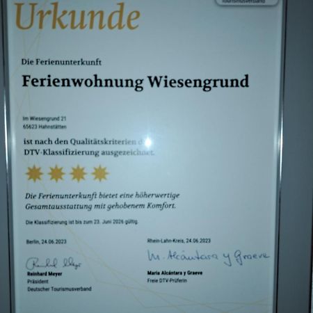Ferienwohnung Wiesengrund Hahnstatten Extérieur photo